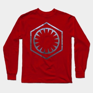 The First Order/New Imperial Logo - Metal Long Sleeve T-Shirt